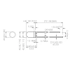 Dioda LED f3 czerwona 20mcd, Kingbright L-934ID