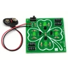 Czterolistna koniczynka LED. Zestaw DIY do nauki lutowania AVT EDU623