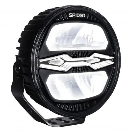 Reflektor drogowy LED X-SPIDER NINJA L3442 okrągły 12/24V 80W IP69K – światło drogowe, pozycyjne i ostrzegawcze