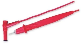 Przewód pomiarowy z latarką LED Uni-T UT-L17, CAT II 1000 V, 10 A, czerwony