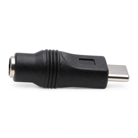 Adapter zasilania DC 2,1/5,5 mm na USB-C (gniazdo DC / wtyk USB-C)