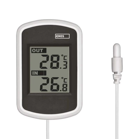 Termometr 0°C do +60°C, sonda -40°C do +60°C