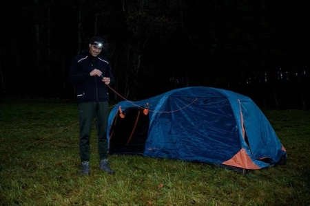 Latarka czołowa LED LuxPremium SL400AF 400lm + SOS + światło czerwone, włącznik bezdotykowy