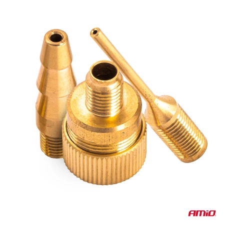 Mosiężne adaptery do pompowania - M8 - AMIO 04502