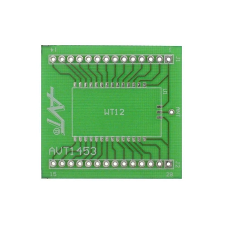 Adapter dla modułu Bluetooth WT12, PCB do projektu AVT1453