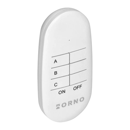 Zestaw bezprzewodowych gniazd sterowanych pilotem 2+1, IP20, OR-GB-462