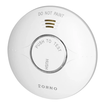 Czujnik dymu optyczny, Wi-Fi Tuya, 2 x AA, sensor 10 lat, ORNO DC-642