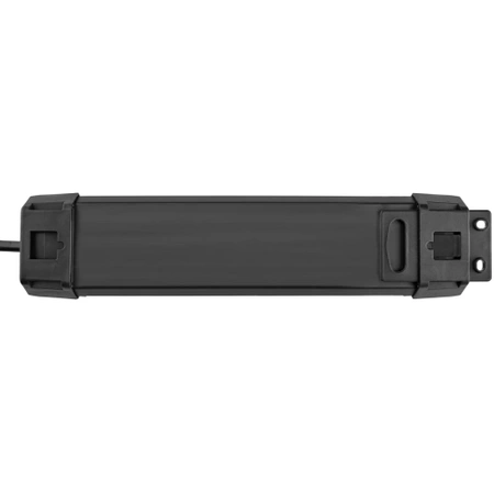 Listwa zasilająca Premium-Line 4 gniazda, 1.8m, 3G1.5, włącznik, czarny