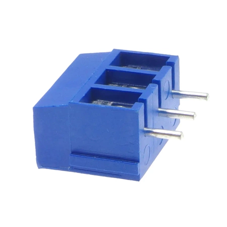 Złącze śrubowe do druku, 3 pola, raster 5mm, wysokość 12,5mm, 300V / 10A, 2,5mm², Degson DG300