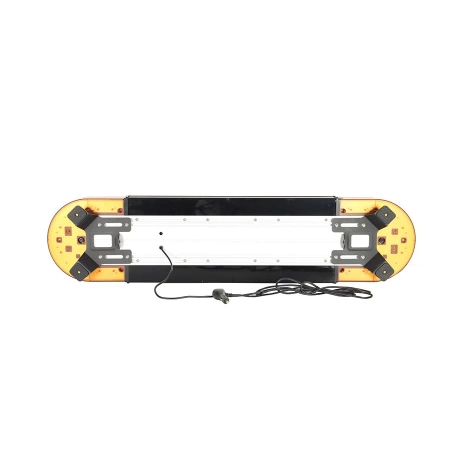 Belka ostrzegawcza LED na dach pojazdu, 127 cm, 60W, 48 LED, światło pomarańczowe, śruby, BLK0035