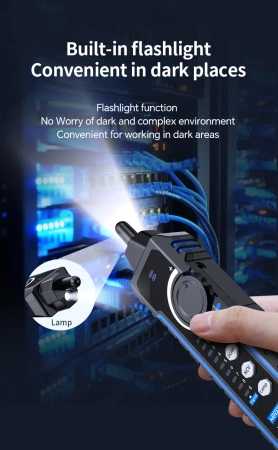 Profesjonalny tester kabli sieciowych, Tester LAN Noyafa NF-8209 PRO