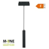 Lampa szynowa wisząca magnetyczna 10W 800lm 4000K 30cm czarna M-LINE