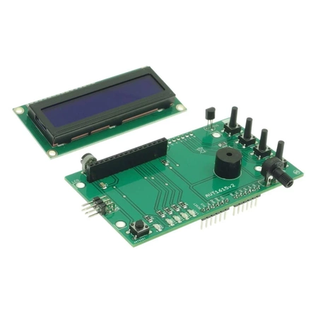 AVTduino LCD - wyświetlacz i panel peryferiów Arduino - KIT AVT 1615
