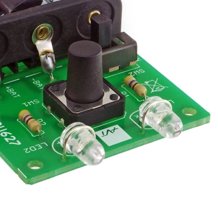 Zestaw do budowy podręcznej latarki LED, AVTEDU627. Zestaw DIY do nauki lutowania