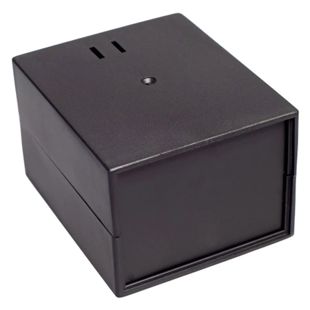 Obudowa uniwersalna wentylowana z panelami bocznymi 90,0 mm × 110,0 mm × 68,0 mm z PS, kolor czarny Z3AW KRADEX