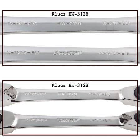 Zestaw 2 kluczy - 24 rozmiary, Proskit HW-5912E