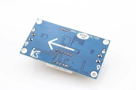 Przetwornica StepDown LM2596S z woltomierzem - DC-DC 2-35V - 3A, obniżająca napięcie