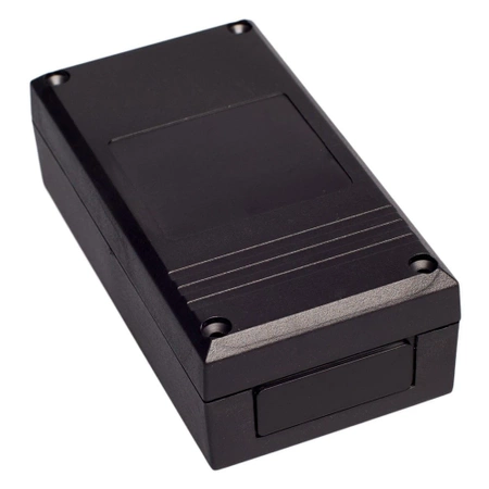 Obudowa uniwersalna z panelami bocznymi 66,0 mm × 125,0 mm × 42,0 mm z ABS, kolor czarny Z36 KRADEX