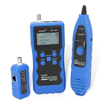 Tester LAN RJ45, RJ11, BNC, szukacz par przewodów, LCD Noyafa NF309