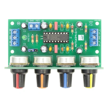 Przedwzmacniacz z TDA1524A - zlutowany KIT AVT 1634