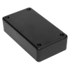 Obudowa uniwersalna Z76, 59,5 × 109 × 28 mm, ABS, czarna, z panelami bocznymi, Kradex