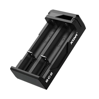 Ładowarka szybka 2-kanałowa do ogniw Li-ion 18650, USB-C, Xtar SC2
