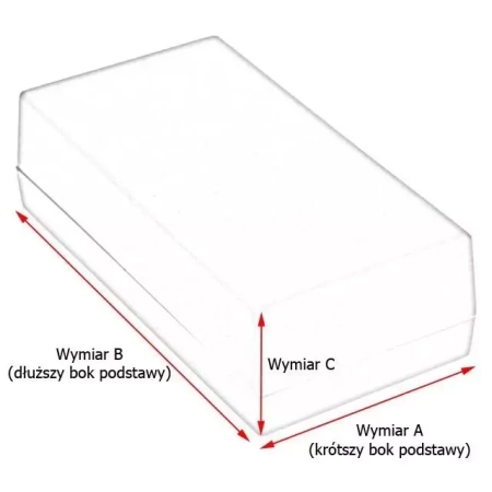 Obudowa 144x198, h=73mm jasna Z46A