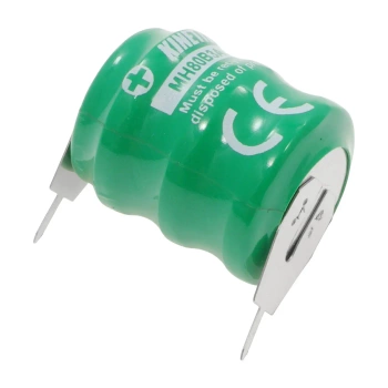 Akumulator NiMH 3.6V 80mAh, - 2 piny - do druku - Kinetic MH80B3AL2