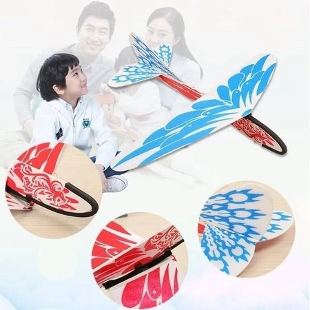 Samolot rzutek - model edukacyjny dla dzieci