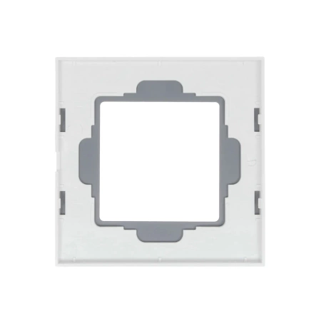 Ramka szklana - pojedyncza - biała - do modułów Tawoia Glass