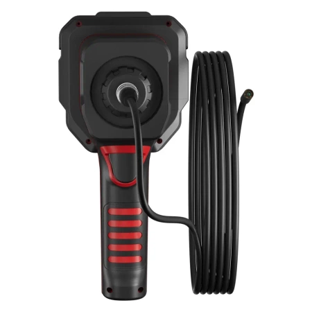 Przemysłowy endoskop ręczny HD z ekranem 3.5" IPS, IP67, rozdzielczość 1080P, elastyczny przewód 10m, Noyafa NF-615