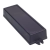 Obudowa uniwersalna Z51U, 49 × 155 × 27 mm, ABS, czarna, z panelami bocznymi, z uchwytem montażowym, Kradex