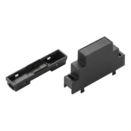 Obudowa modułowa na szynę DIN Z105, 17,5 × 90 × 64,9 mm, ABS V0, czarna, Kradex