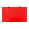 Filtr panelowy czerwony ZDFCZ1004 do obudowy modułowej ZD1004, ABS, Kradex