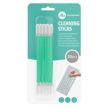 Patyczki bezpyłowe do czyszczenia 20szt - AGTermoPasty AGT-270