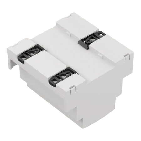 Obudowa modułowa na szynę DIN ZD1005J, 89,8 × 89,4 × 65,2 mm, ABS, szara, Kradex