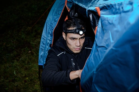 Akumulatorowa latarka czołowa LED LuxPremium KL 251 AF - 250lm - USB-C - Brennenstuhl