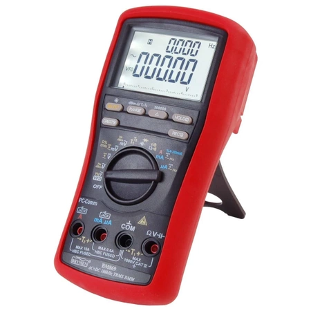 Multimetr 50000 [V, A, om, F, Hz, DutyC, temp, dBm, nS, VFD] TRMS, USB, pętla prądowa, BRYMEN BM869S