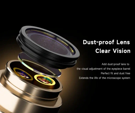 Mikroskop trzy-okularowy stereo ROBOT 7060T-TG Mechanic