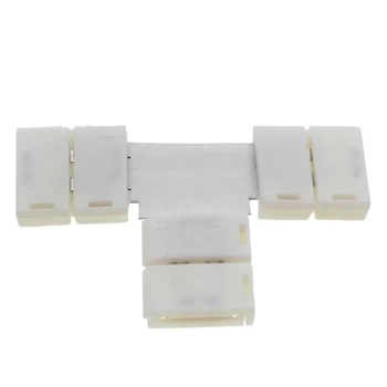 Komplet złączy typu-T do taśm LED 10mm SMD5050, 2 piny