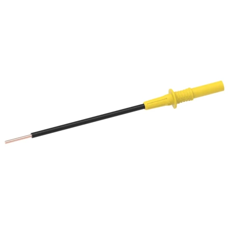 Adapter BV140 - gniazdo izolowane 4mm - końcówka 1.8mm - żółty