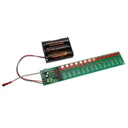 Termometr LED do wędzarni 25-90°C z DS18B20 - zlutowany KIT AVT 1734