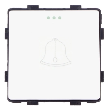 Moduł - Włącznik dzwonkowy - biały - Tawoia Glass