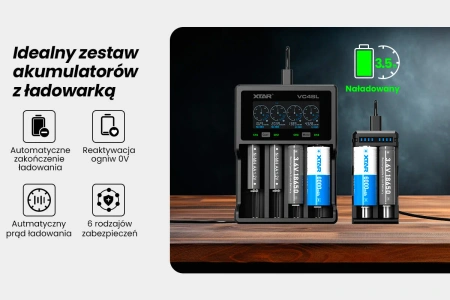 Akumulator Xtar 26650 3,6V Li-ion 6000mAh z zabezpieczeniem