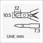 Szczypce tnące boczne 120mm, Proskit PM-711