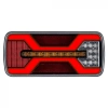 Lampa tylna LED do przyczepy, X-SPIDER 1, 5 funkcji: pozycyjne, kierunkowskaz, przeciwmgielne, stop, odblask, L2424