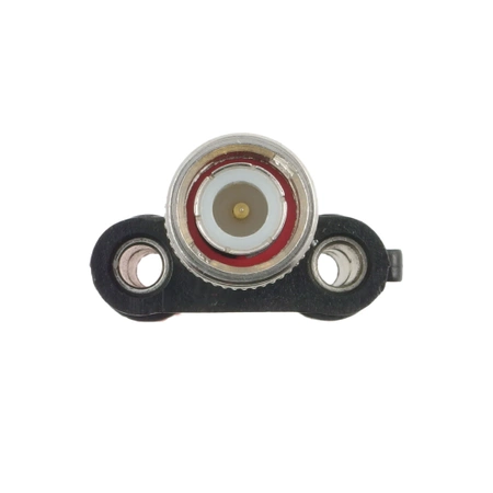 Przejście, adapter: wtyk BNC 50 na 2x gniazdo laboratoryjne (banan) 4mm