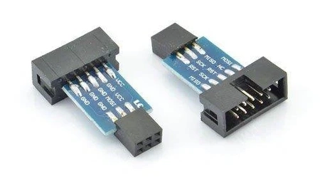 Przejście wtyku KANDA 6pin na 10pin do ISP AVR