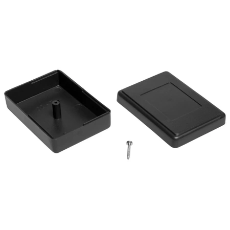 Obudowa uniwersalna Z23, 84 × 59 × 30 mm, ABS, czarna, Kradex