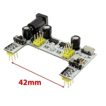 Moduł zasilania 3.3V-5V do płytek stykowych, PowerMod1